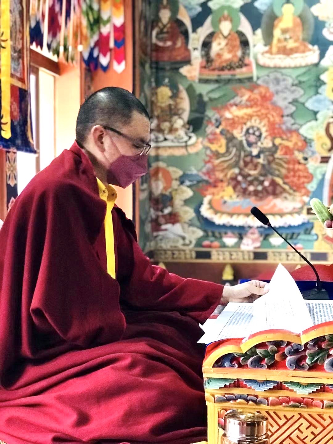 誦讀大藏經的功德同等佛所開示的所有「息增懐猛」修法
