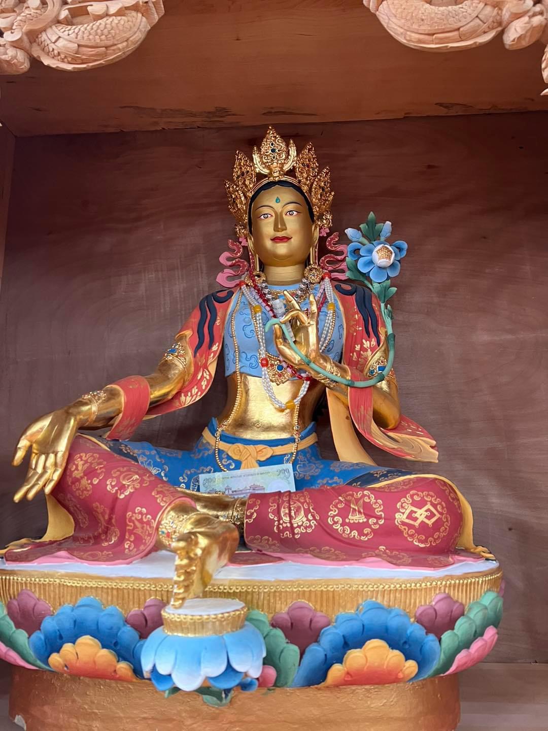 當秋阿尼寺21度母壇城開光
