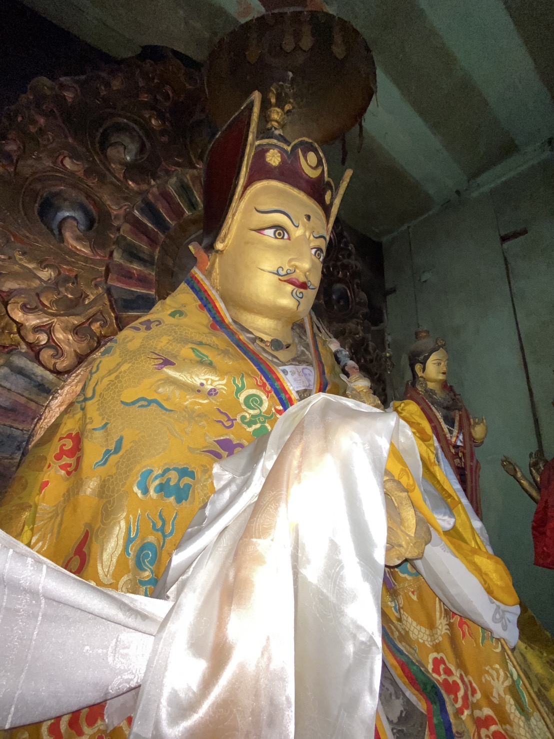 多傑林巴的轉世祖古邱登貢波的法座寺廟（位於宗蕯區） Nabji Goenpa.