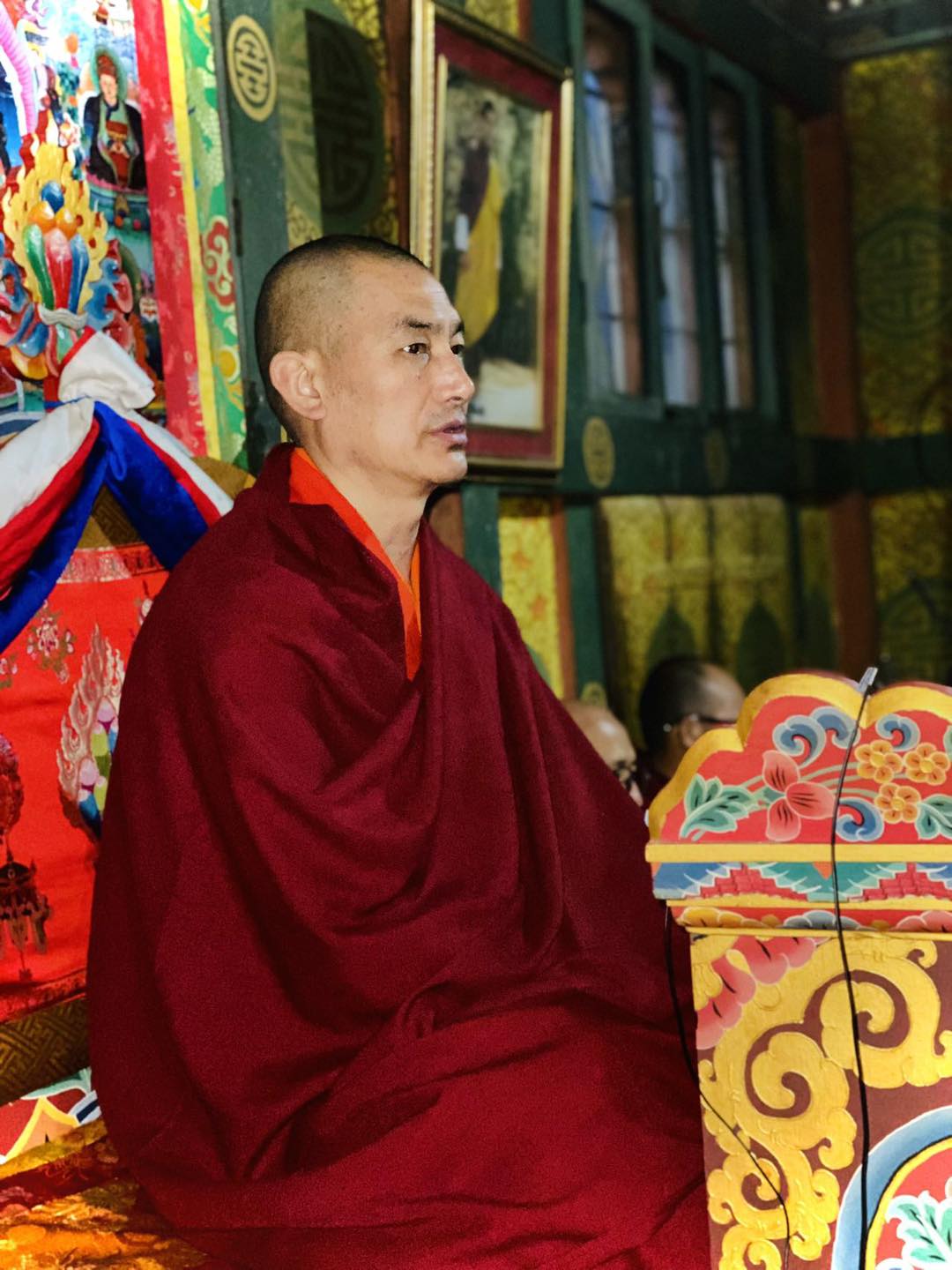 Busa Trulku conducted Guru Kadu Tshogkor, Treasure of Dorji Lingpa