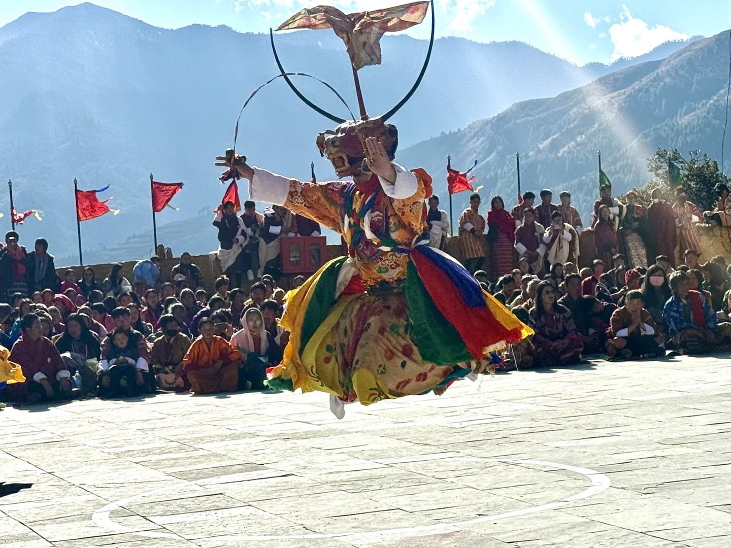 伏藏舞牛頭面具金剛舞